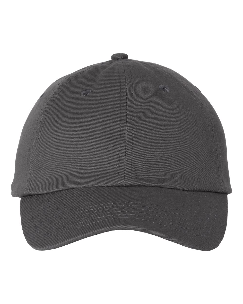 Valucap VC300A Bio-Washed Classic Dad Hat in Charcoal