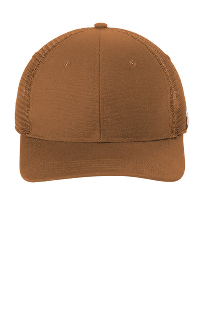 Carhartt® Canvas Mesh Back Cap in Carhartt Brown, style CT105298
