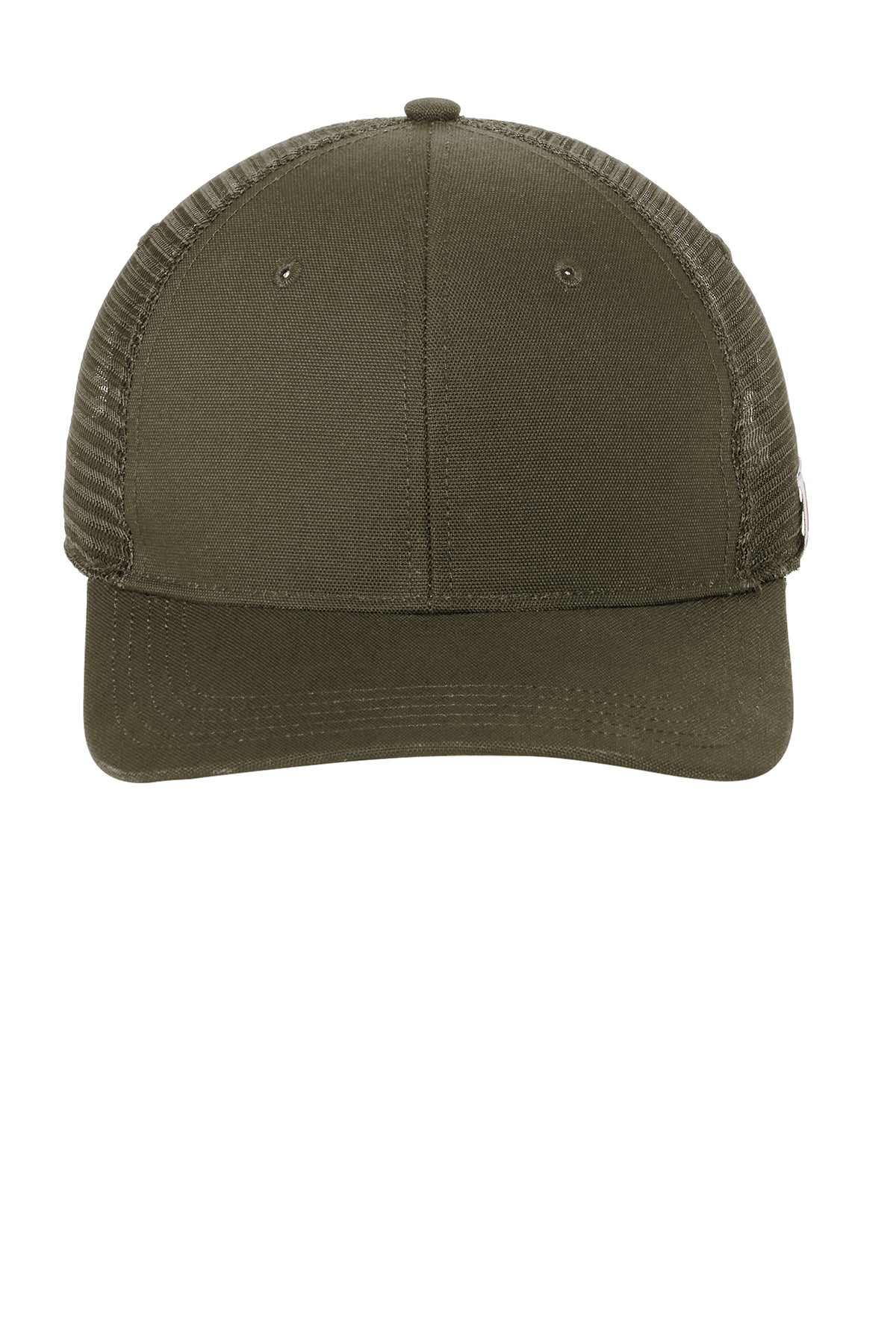 Carhartt® Canvas Mesh Back Cap in Moss, style CT105298