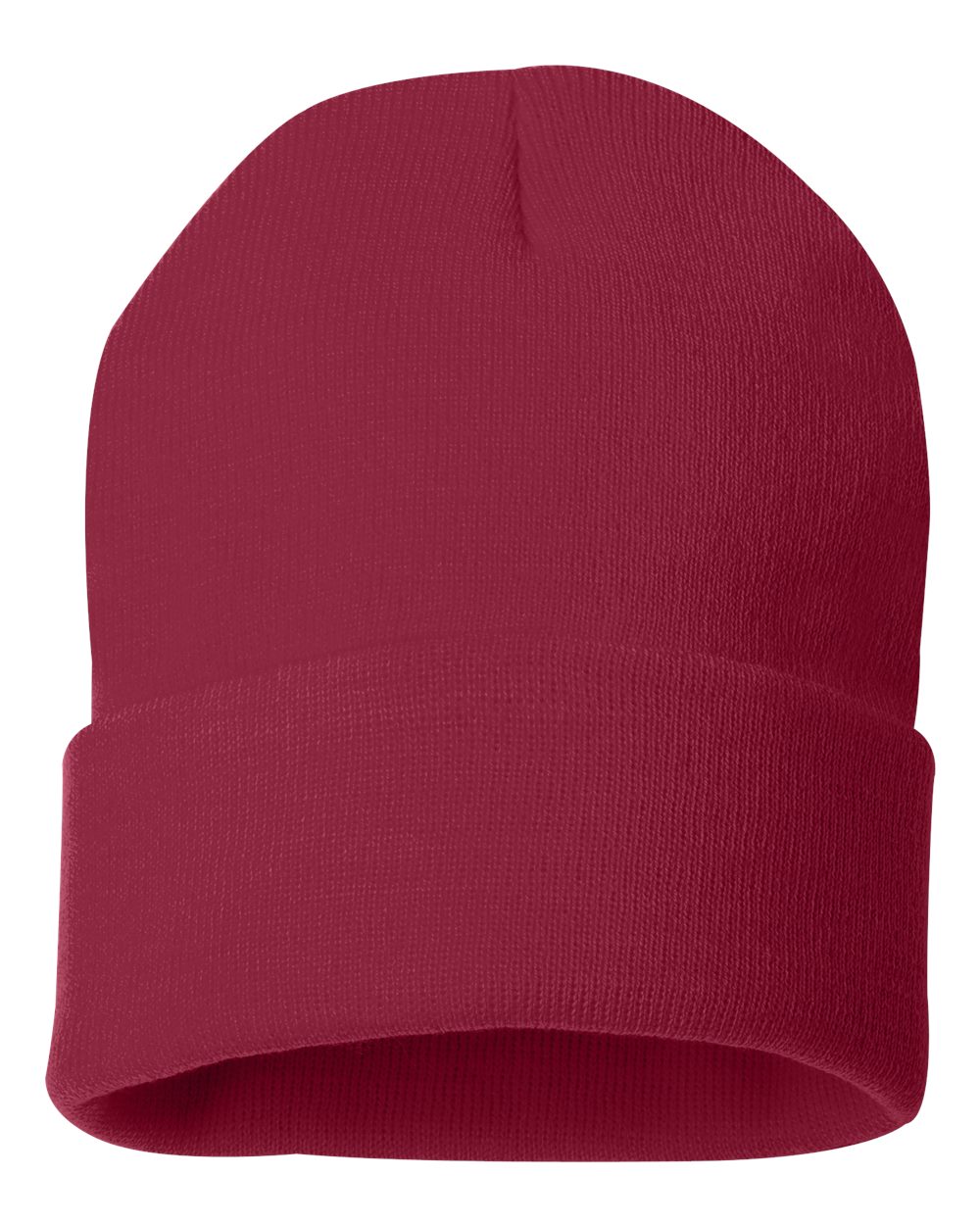 Sportsman SP12 12" Cuffed Beanie in Cardinal