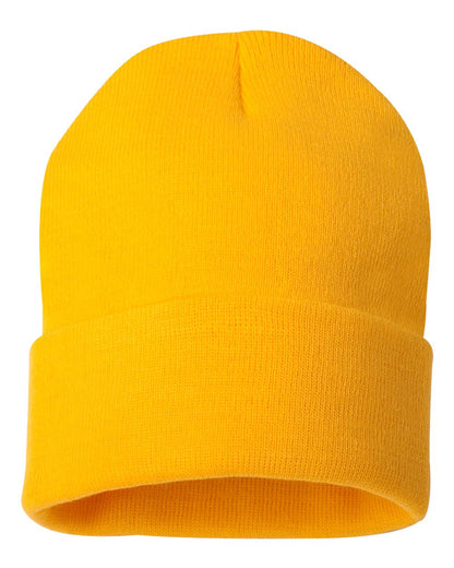 Sportsman SP12 12" Cuffed Beanie in Gold