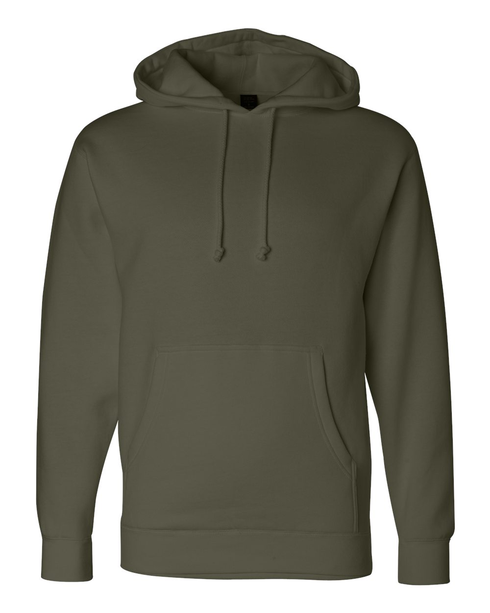 Independent Trading Co. IND4000 Heavyweight Hooded Sweatshirt in Army