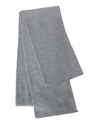 Sportsman SP04 Knit Scarf in Heather Grey