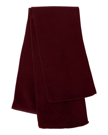 Sportsman SP04 Knit Scarf in Maroon