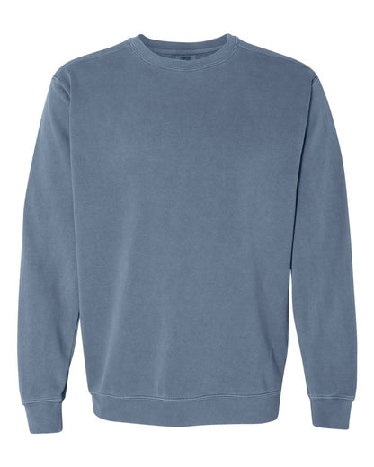Comfort Colors Unisex Garment-Dyed Crewneck Sweatshirt blank in Blue Jean, style 1566