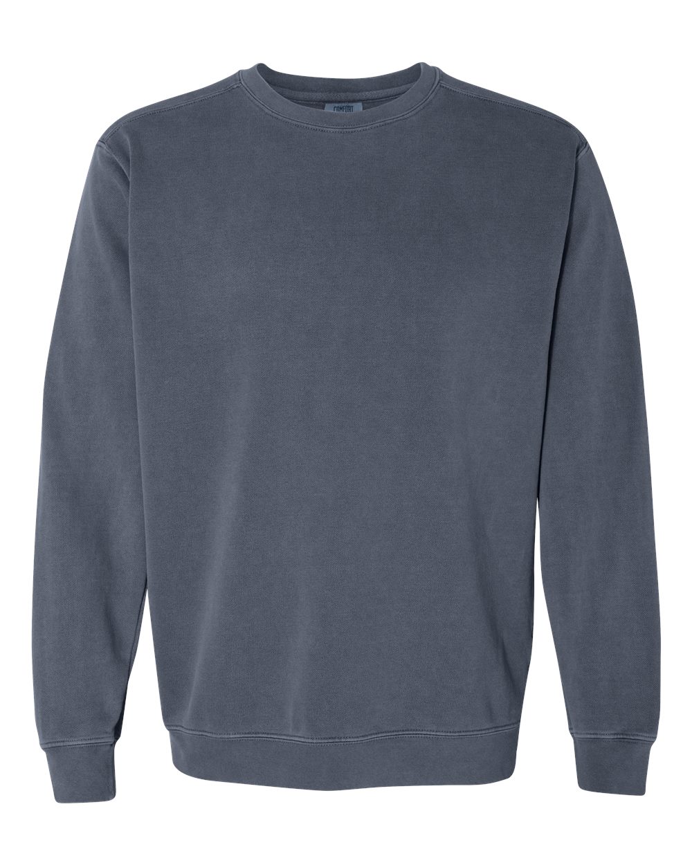 Comfort Colors Unisex Garment-Dyed Crewneck Sweatshirt blank in Denim, style 1566