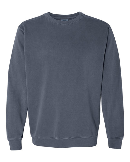 Comfort Colors Unisex Garment-Dyed Crewneck Sweatshirt blank in Denim, style 1566