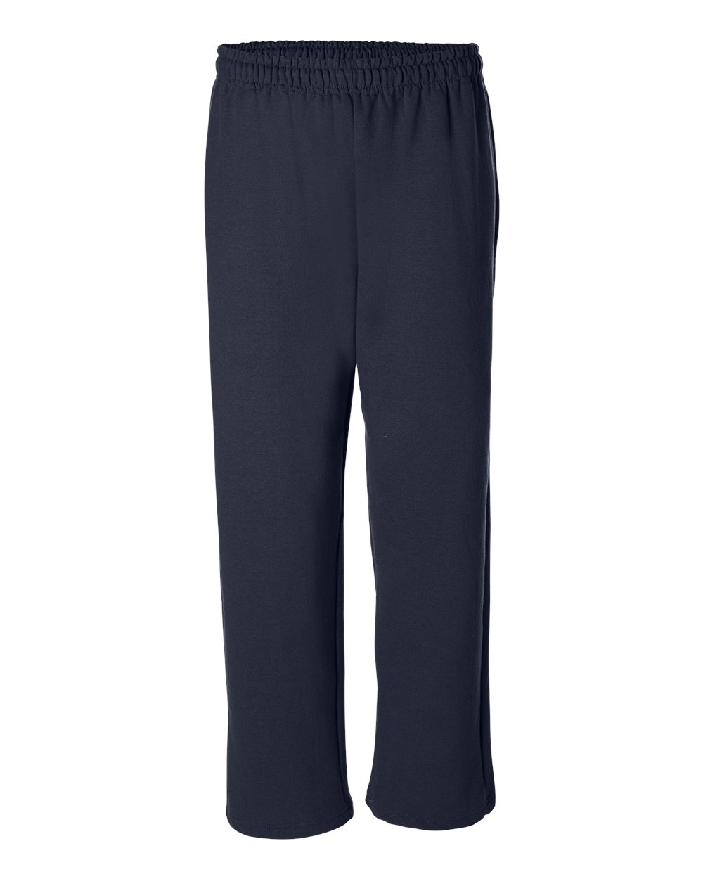 Gildan 18400 Heavy Blend Open-Bottom Sweatpants in Navy