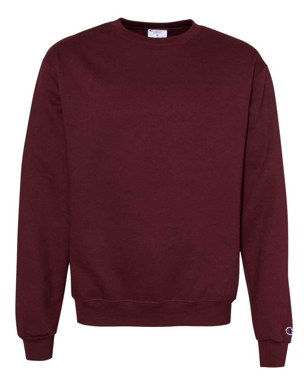 Champion S600 Powerblend Crewneck Sweatshirt in Maroon