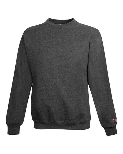 Champion S600 Powerblend Crewneck Sweatshirt in Charcoal Heather