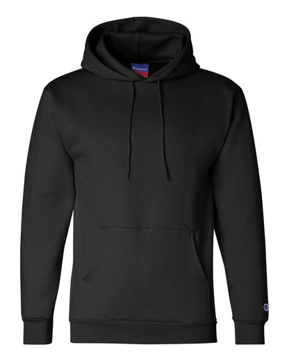 Champion S700 Powerblend Hooded Sweatshirt in Black