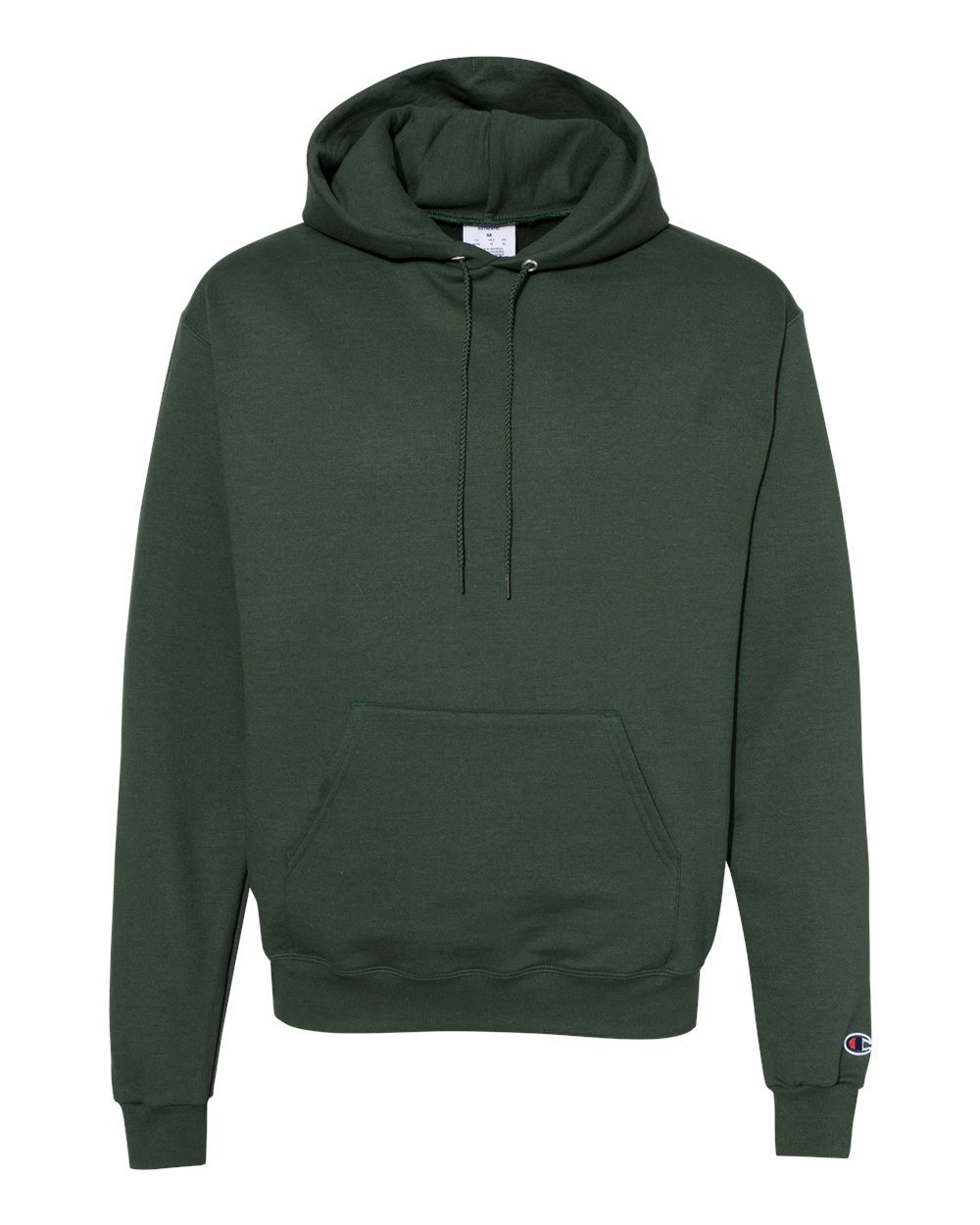 Champion S700 Powerblend Hooded Sweatshirt in Dark Green