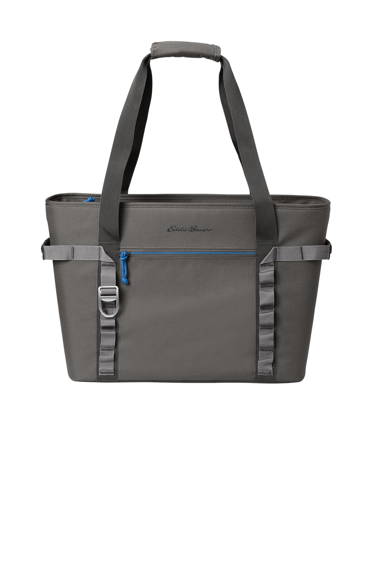 Eddie Bauer Max Cool Tote Cooler in Metal Grey/ Expedition Blue, style EB801