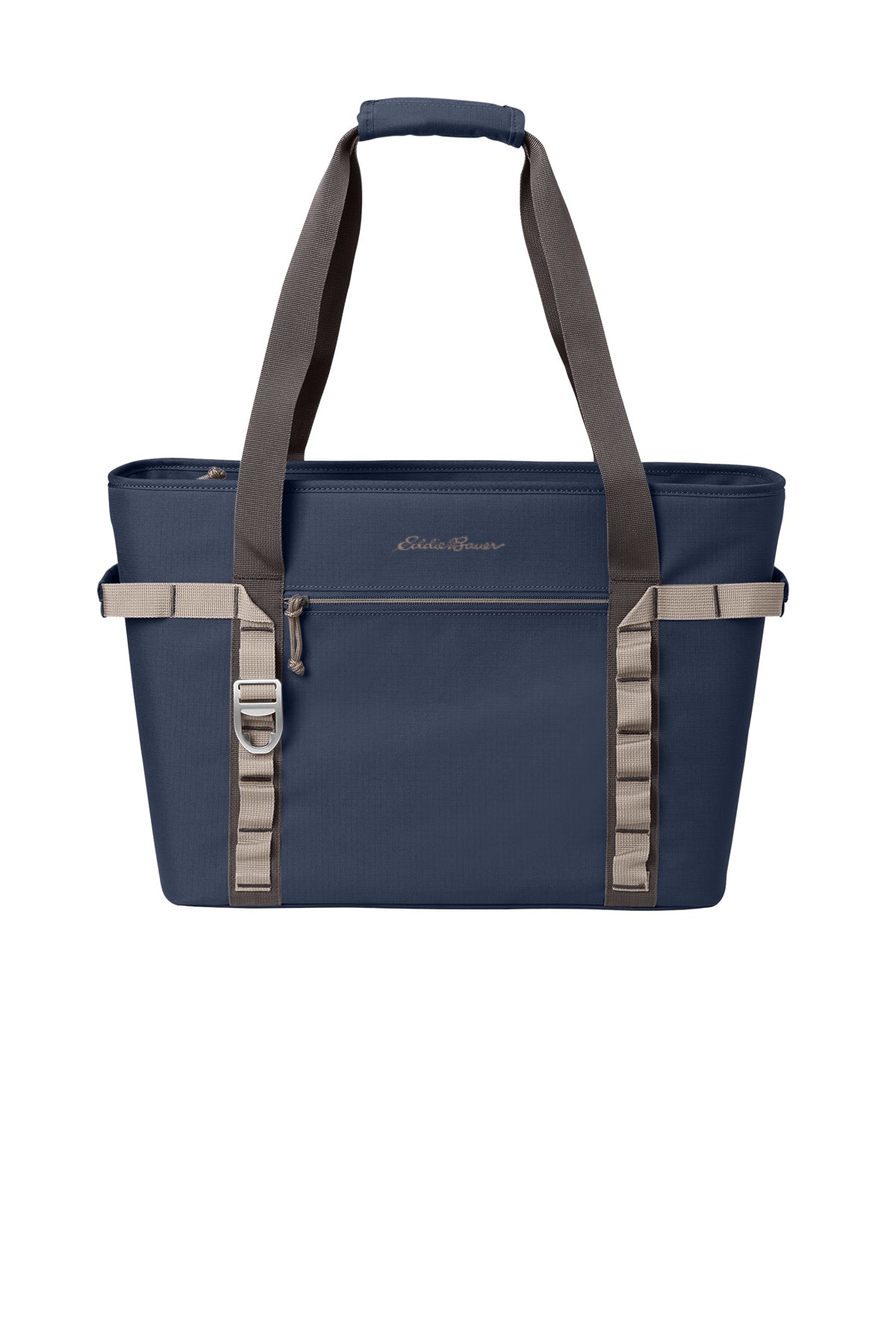 Eddie Bauer Max Cool Tote Cooler in River Blue Navy/ Chrome, style EB801