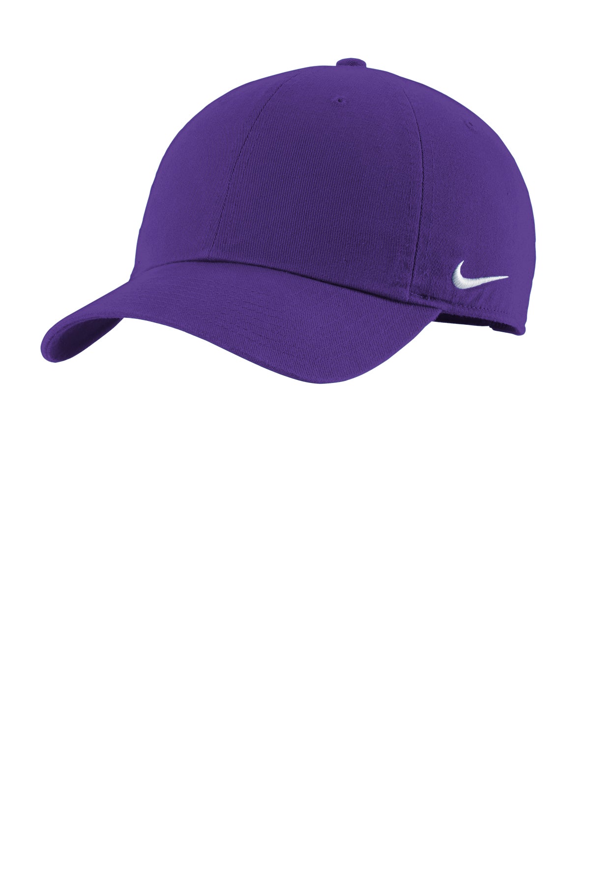 Nike Heritage Cotton Twill Cap in Court Purple, style NKFB5677