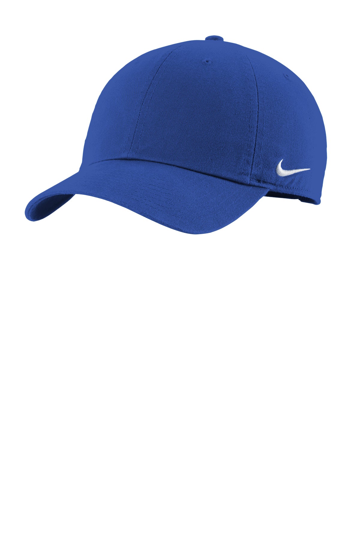 Nike Heritage Cotton Twill Cap in Game Royal, style NKFB5677