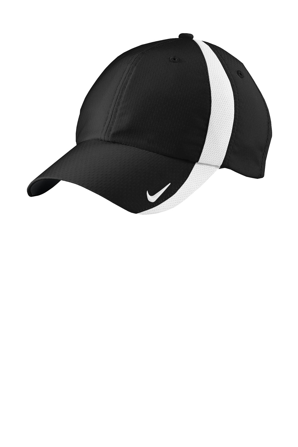 Nike Sphere Performance Cap in Black/ White, style NKFD9709