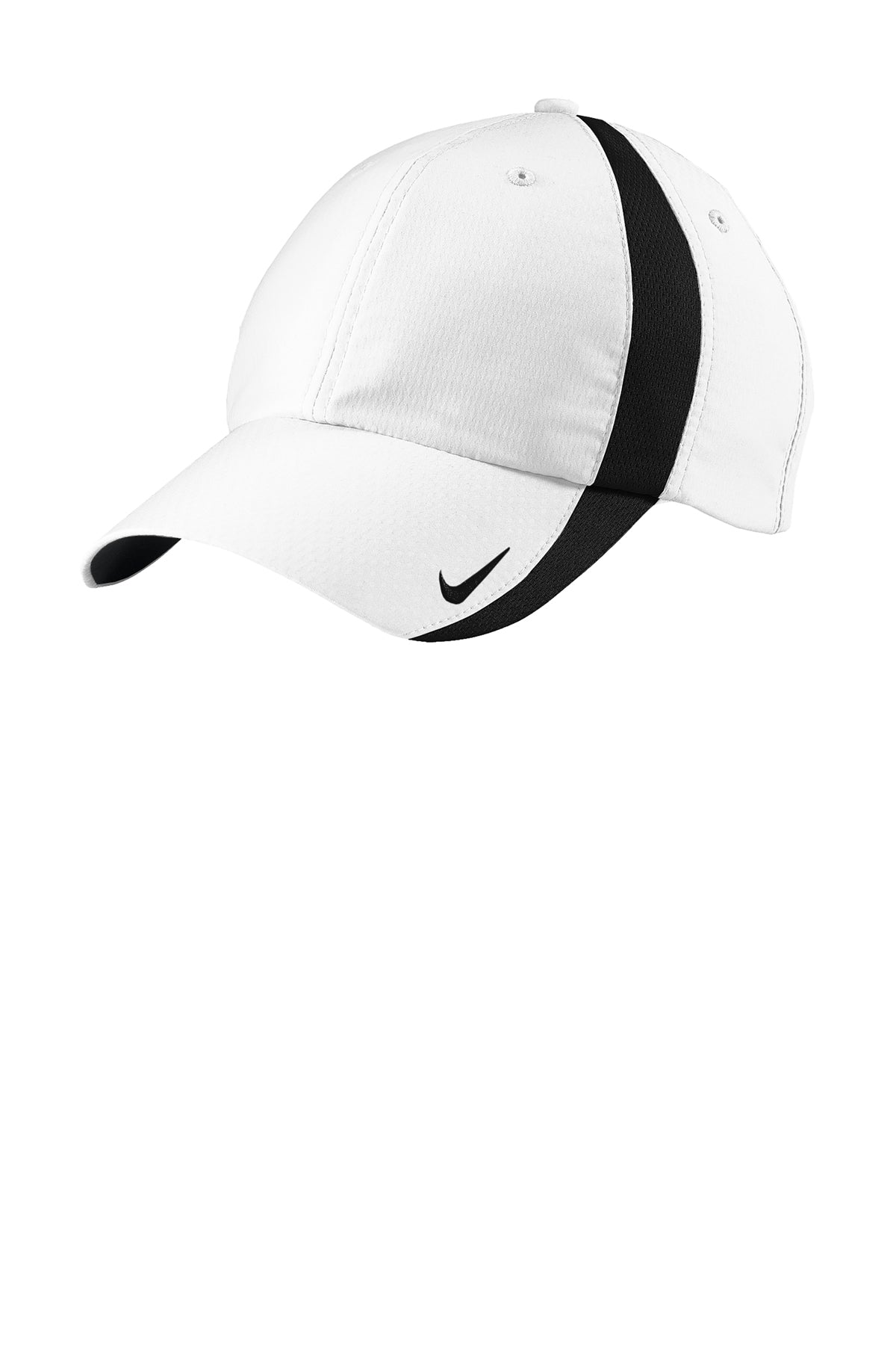 Nike Sphere Performance Cap in White/ Black, style NKFD9709