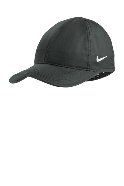 Nike Dri-FIT Featherlight Performance Cap in Anthracite, style NKFB5666