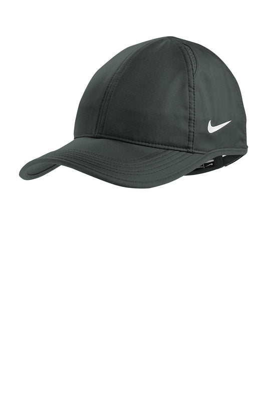 Nike Dri-FIT Featherlight Performance Cap in Anthracite, style NKFB5666