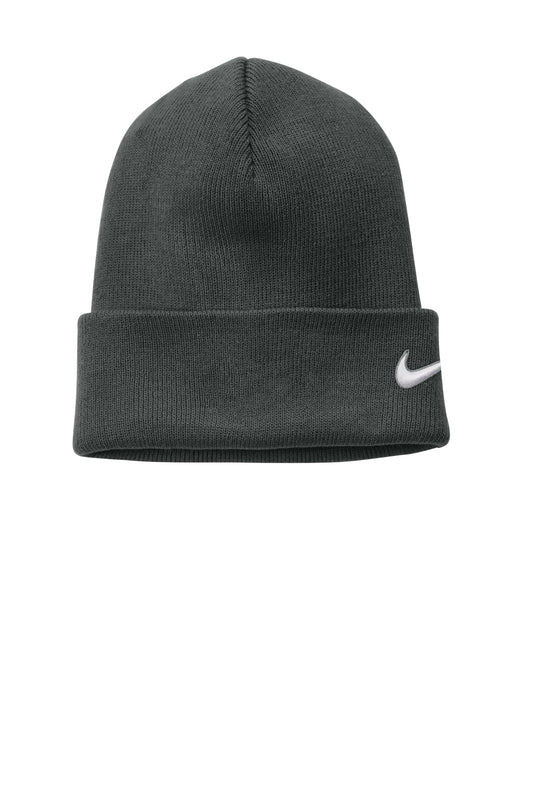 Nike Team Cuffed Beanie in Anthracite, style NKFB6539
