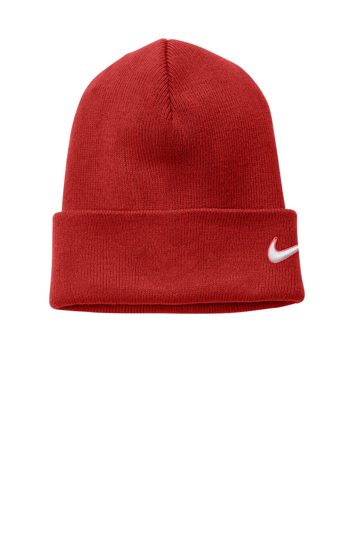 Nike Team Cuffed Beanie in University Red, style NKFB6539