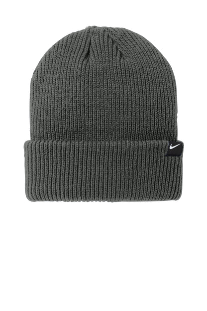 Nike Terra Beanie in Dark Grey, style NKFN6310