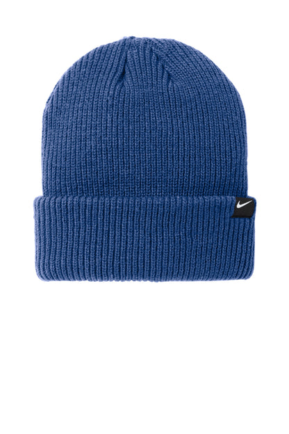 Nike Terra Beanie in Gym Blue, style NKFN6310