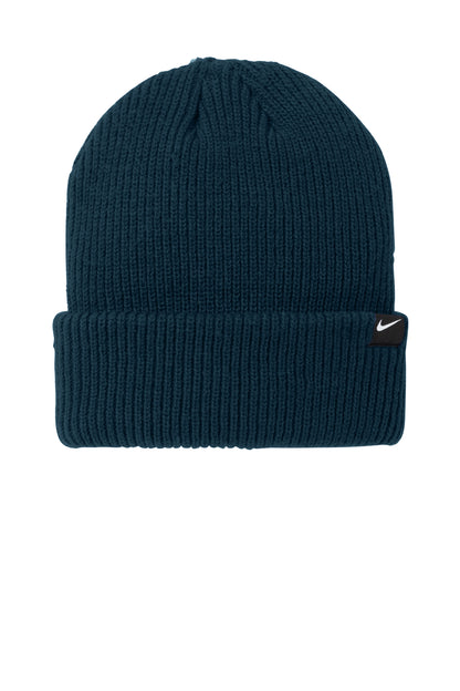 Nike Terra Beanie in Midnight Navy, style NKFN6310