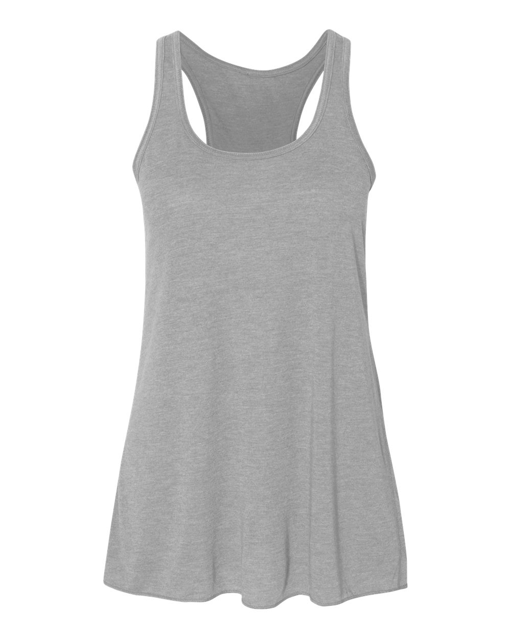 BELLA+CANVAS 8800 Women's Flowy Racerback Tank in Athletic Heather
