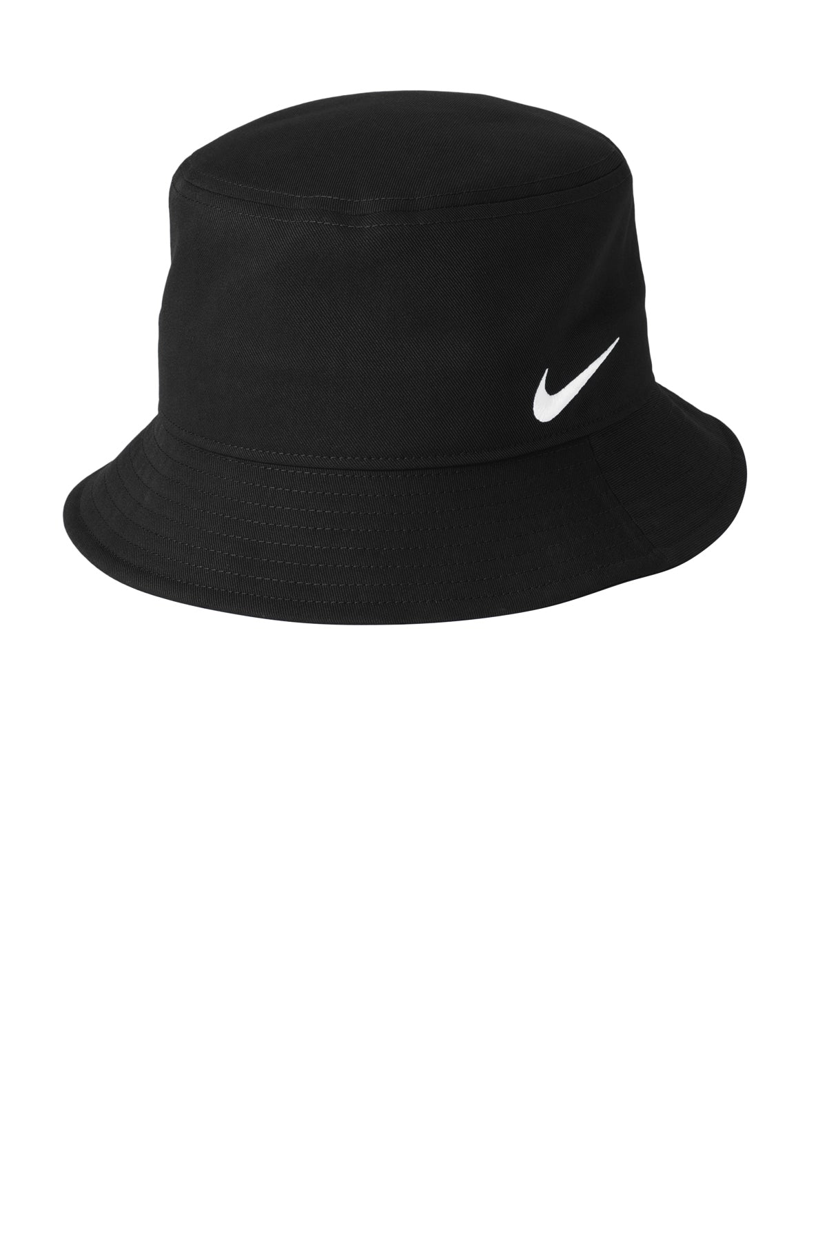 Nike Swoosh Bucket Hat in Black, style NKBFN6319