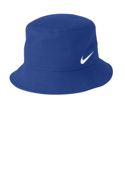 Nike Swoosh Bucket Hat in Game Royal, style NKBFN6319