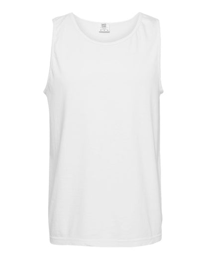 Comfort Colors 9360 Garment-Dyed Heavyweight Tank Top in White