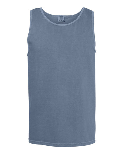 Comfort Colors 9360 Garment-Dyed Heavyweight Tank Top in Blue Jean