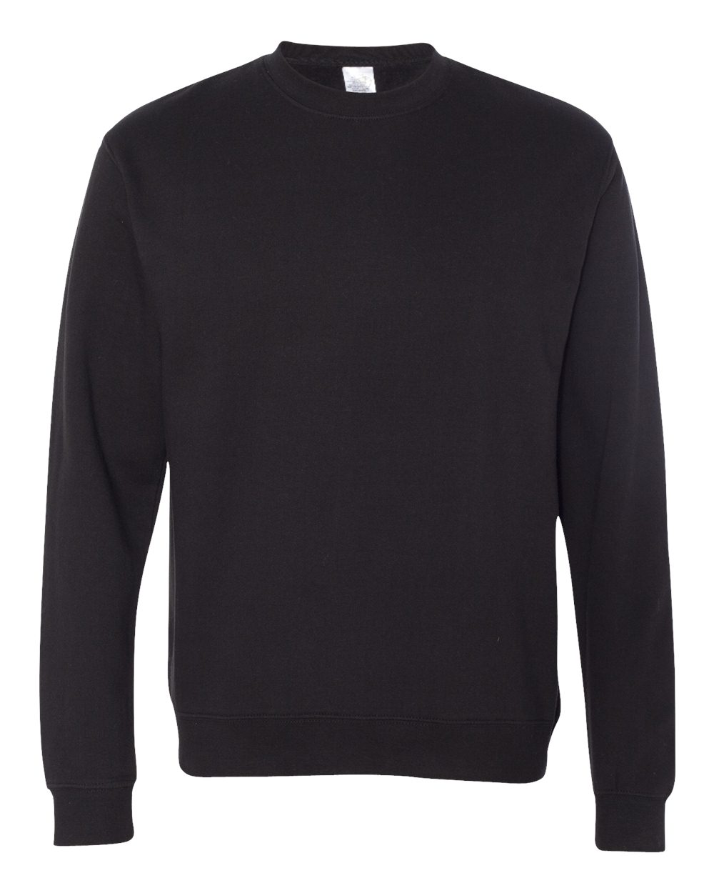 Independent Trading Co. SS3000 Midweight Crewneck Sweatshirt in Black