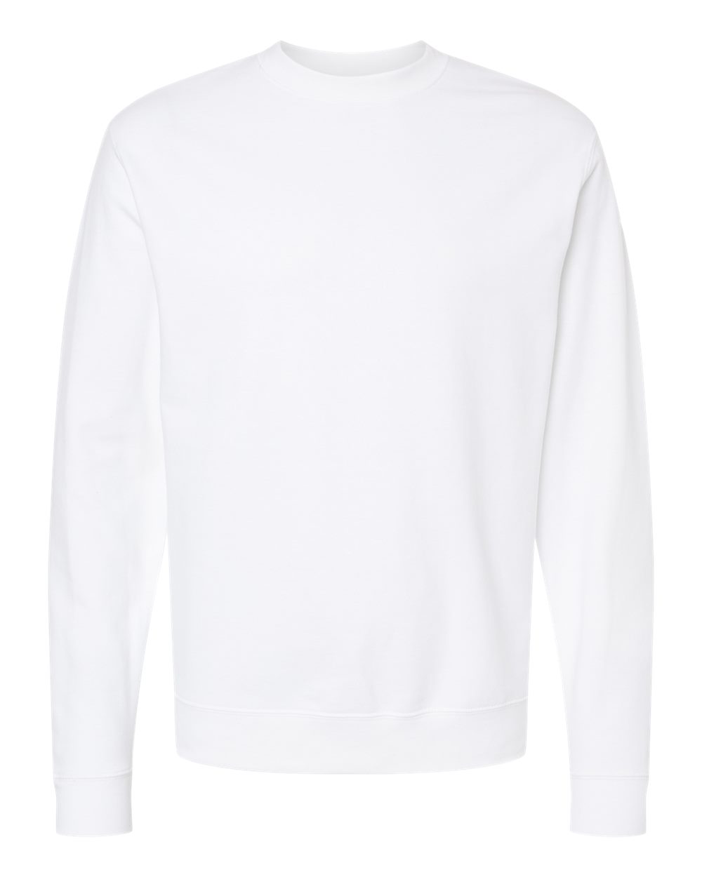 Independent Trading Co. SS3000 Midweight Crewneck Sweatshirt in White