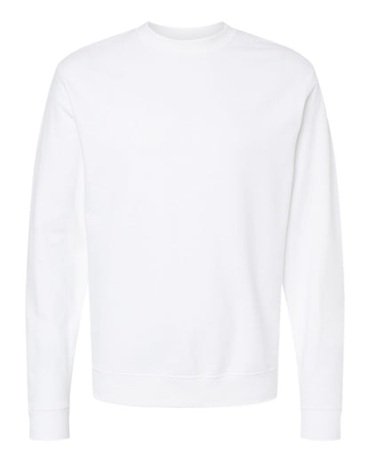 Independent Trading Co. SS3000 Midweight Crewneck Sweatshirt in White