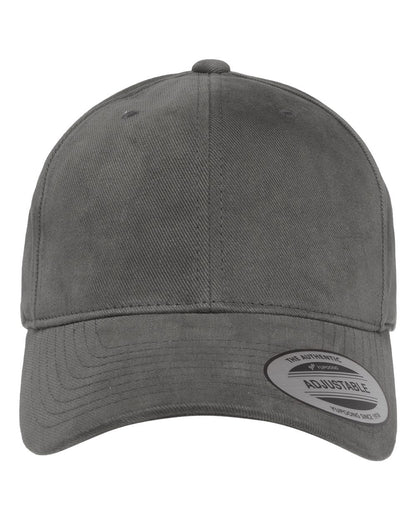 YP Classics 6363V Brushed Twill Cap in Dark Grey