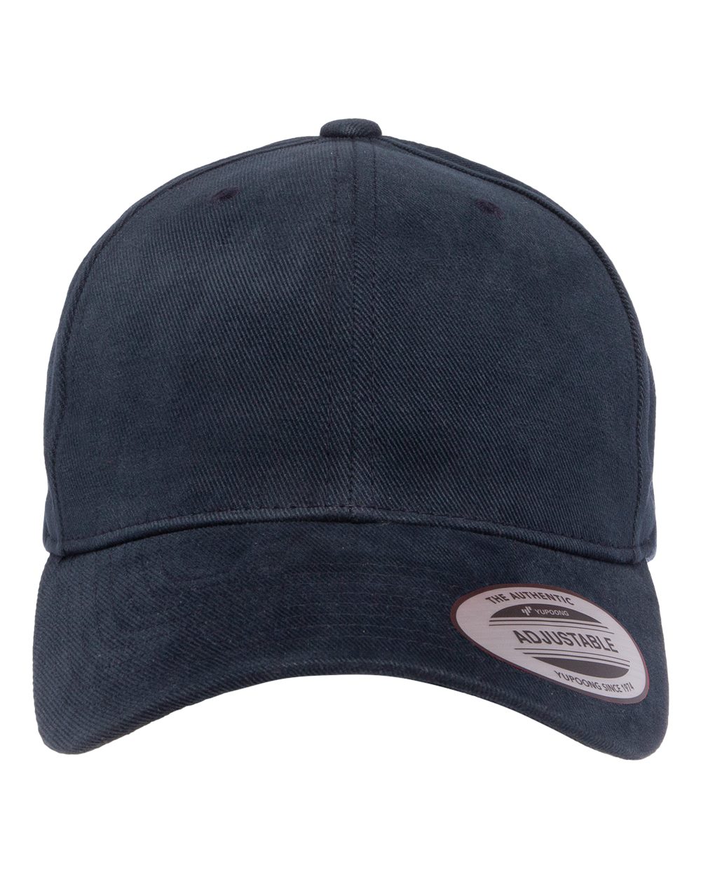 YP Classics 6363V Brushed Twill Cap in Navy