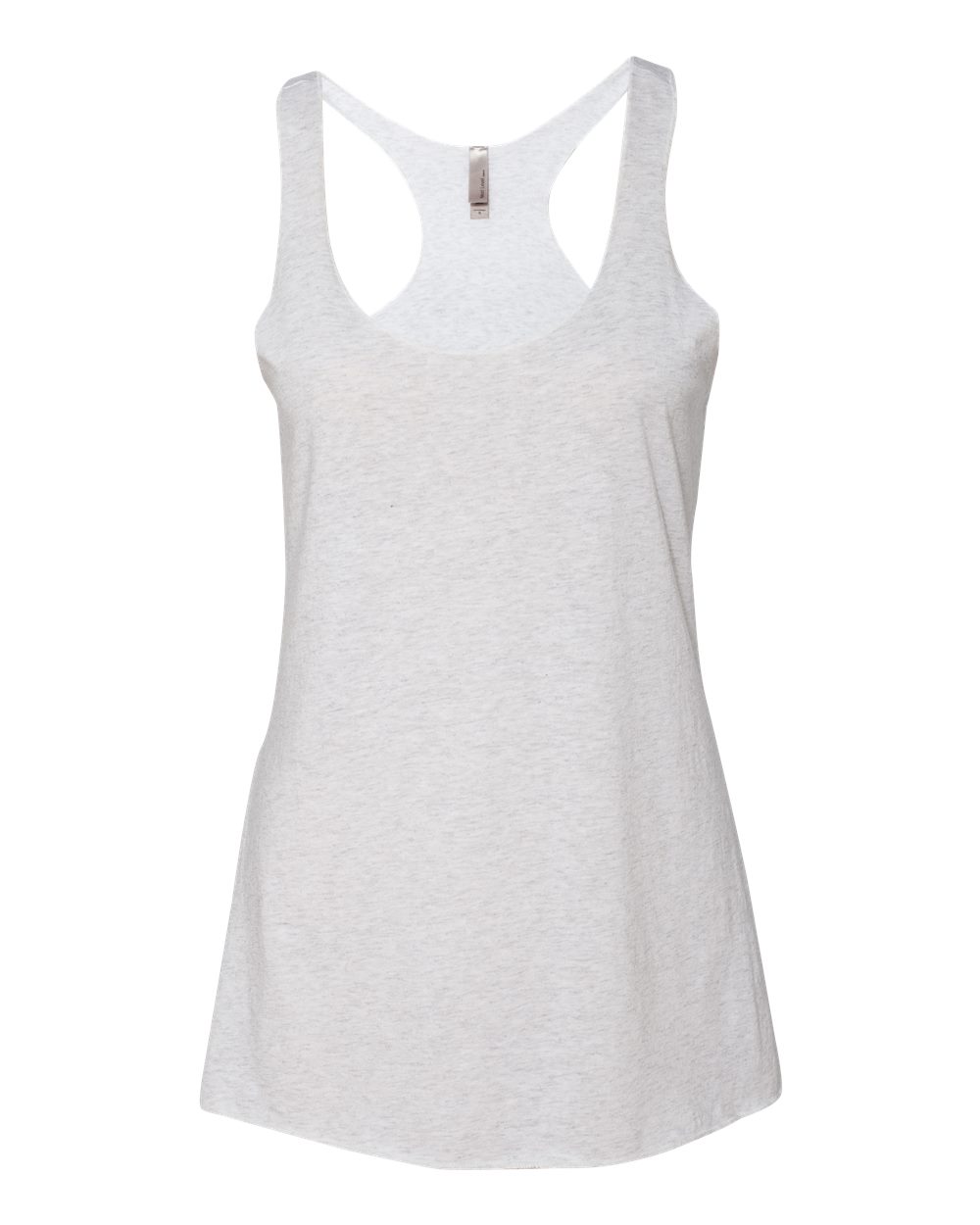 Next Level 6733 Women's Triblend Racerback Tank in Heather White