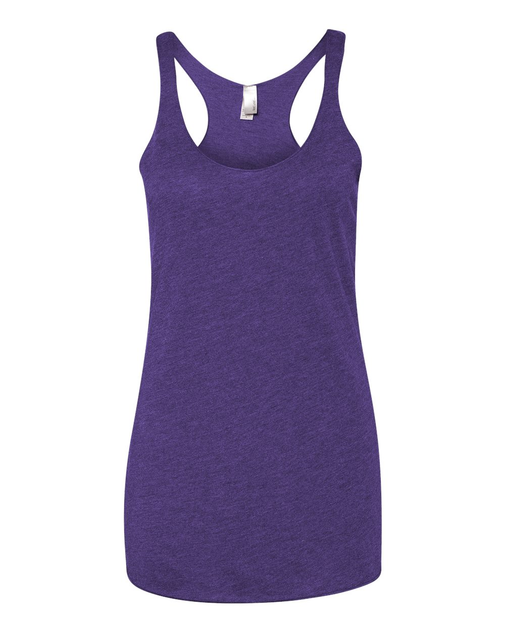 Next Level 6733 Women's Triblend Racerback Tank in Purple Rush