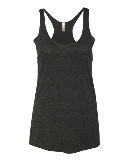 Next Level 6733 Women's Triblend Racerback Tank in Vintage Black