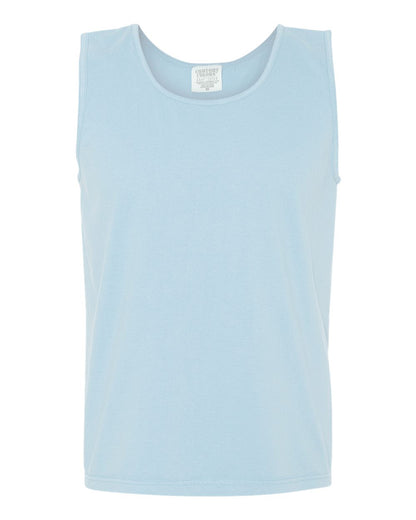 Comfort Colors 9360 Garment-Dyed Heavyweight Tank Top in Chambray