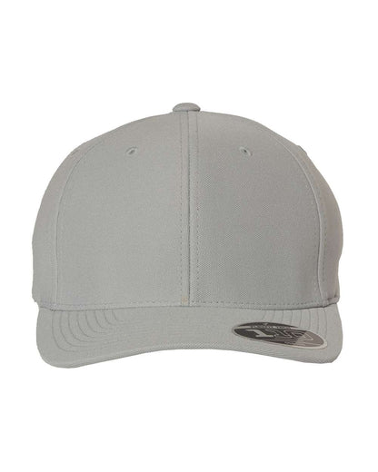 Flexfit 110P Cool & Dry Mini-Piqué Cap in Silver