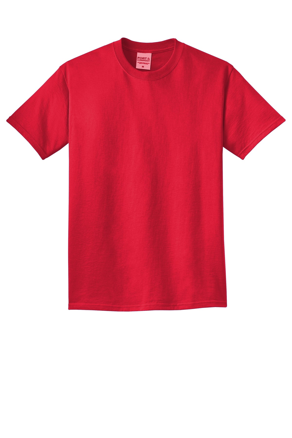 Port & Company Beach Wash Garment-Dyed Tee PC099 in Red