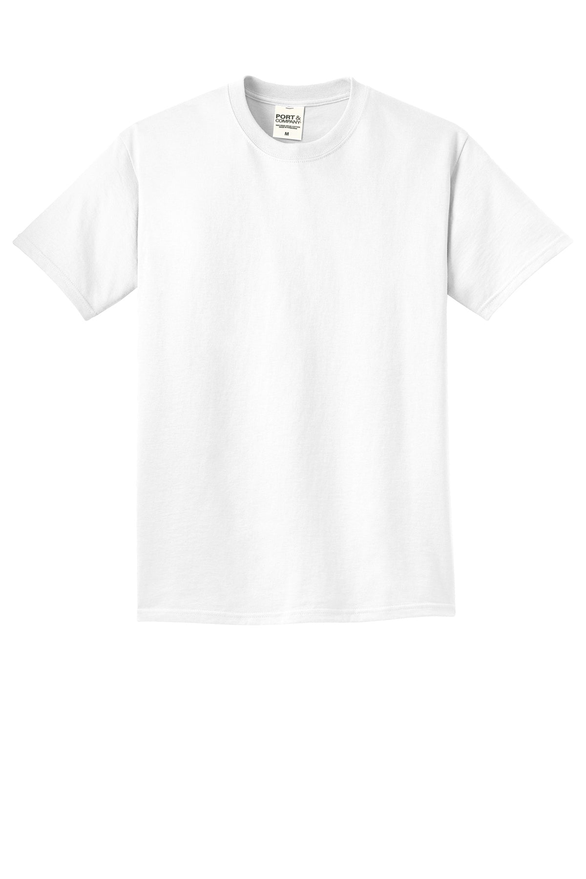 Port & Company Beach Wash Garment-Dyed Tee PC099 in White