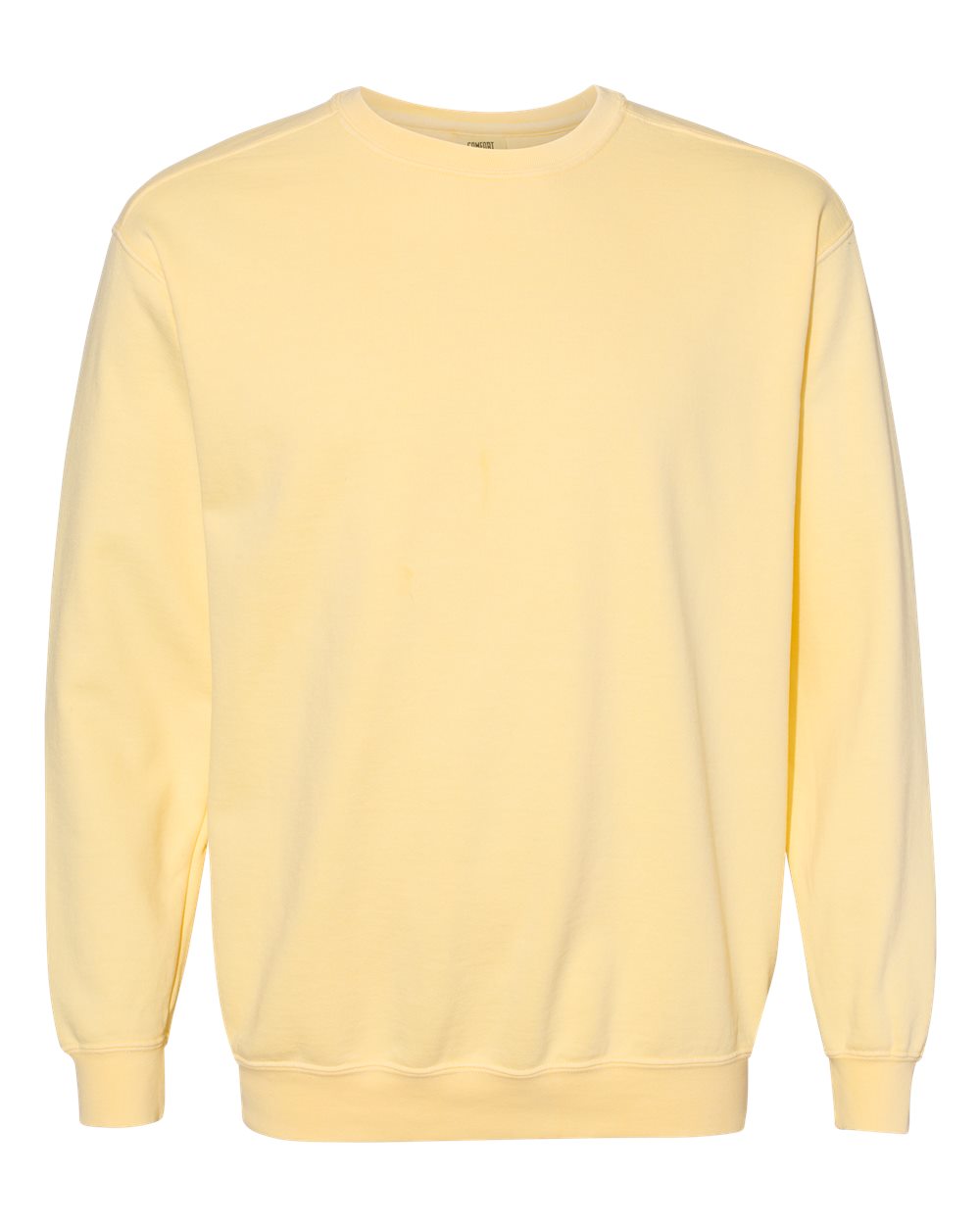 Comfort Colors Unisex Garment-Dyed Crewneck Sweatshirt blank in Butter, style 1566