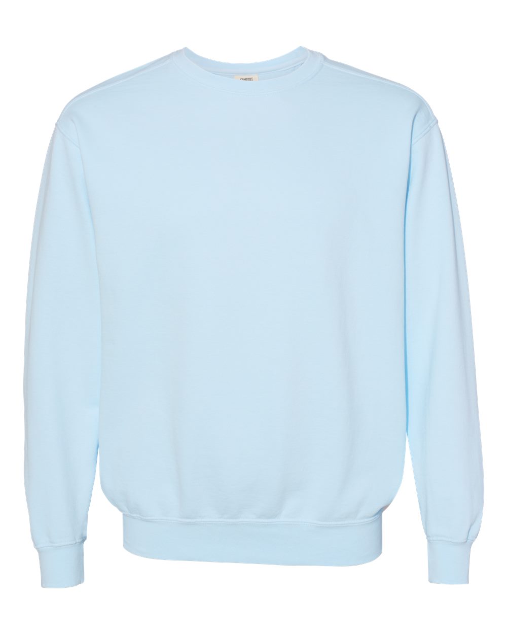 Comfort Colors Unisex Garment-Dyed Crewneck Sweatshirt blank in Chambray, style 1566