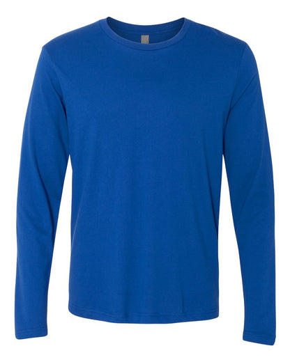 Next Level 3601 Unisex Cotton Long Sleeve Tee in Royal