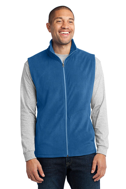 Port Authority F226 Microfleece Vest in Light Royal